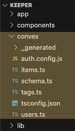 Convex directory in your app